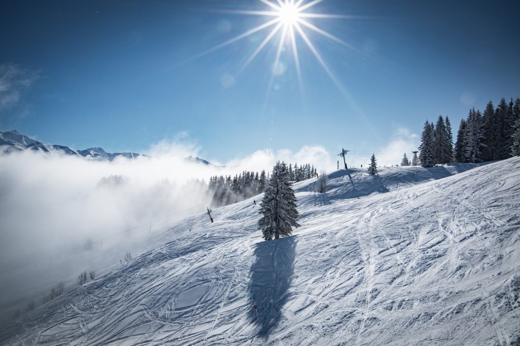 Combloux ski lift