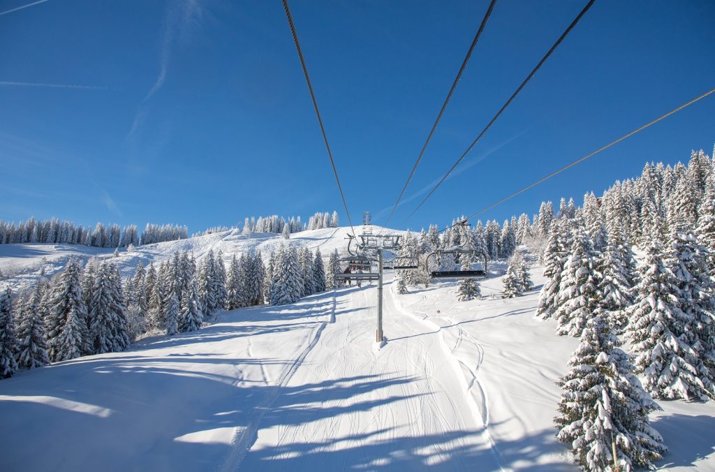 télésiège de Pertuis à Combloux