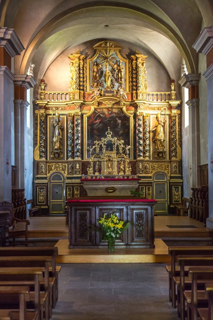 coro de la iglesia de san nicolas