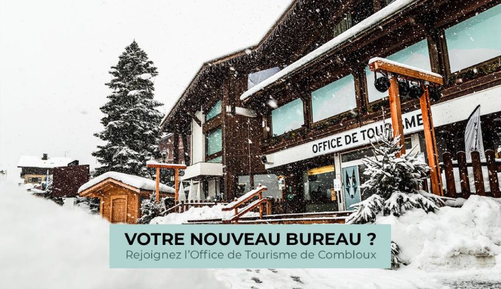 office tourisme combloux neige nouveau bureau