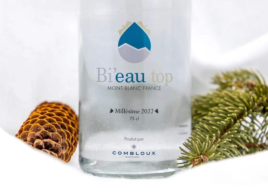 Bi'eau botella de agua superior de Combloux
