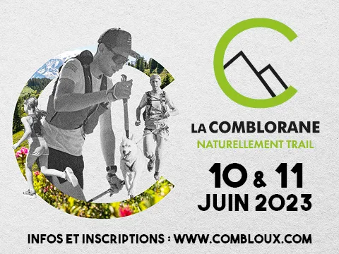 affiche 2023 comblorane course trail combloux