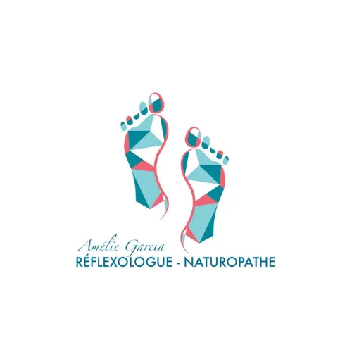 logo amélie garcia reflexólogo naturópata