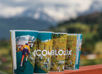 4 eco cup combloux effigie contre la montre passy combloux tour de france 2023