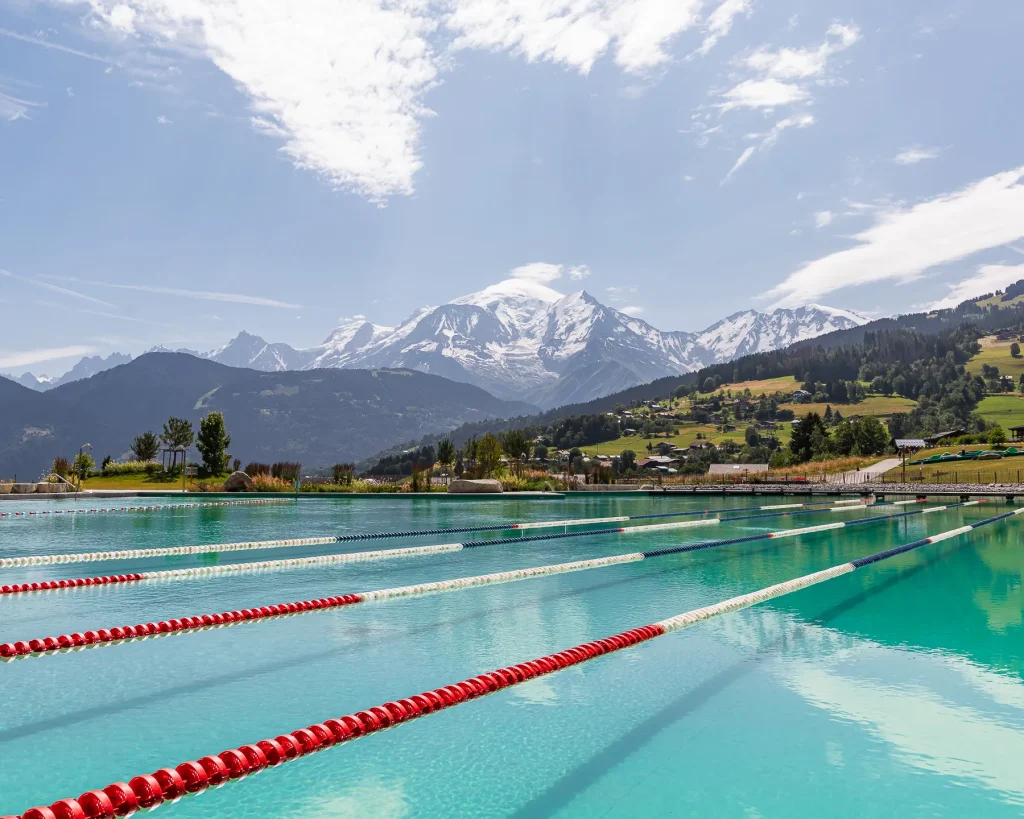 body of water biotope view mont blanc