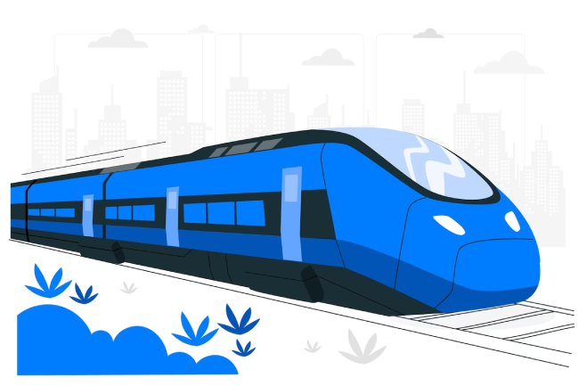 illustration train tgv