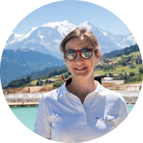 photo geraldine chargee presse office tourisme combloux