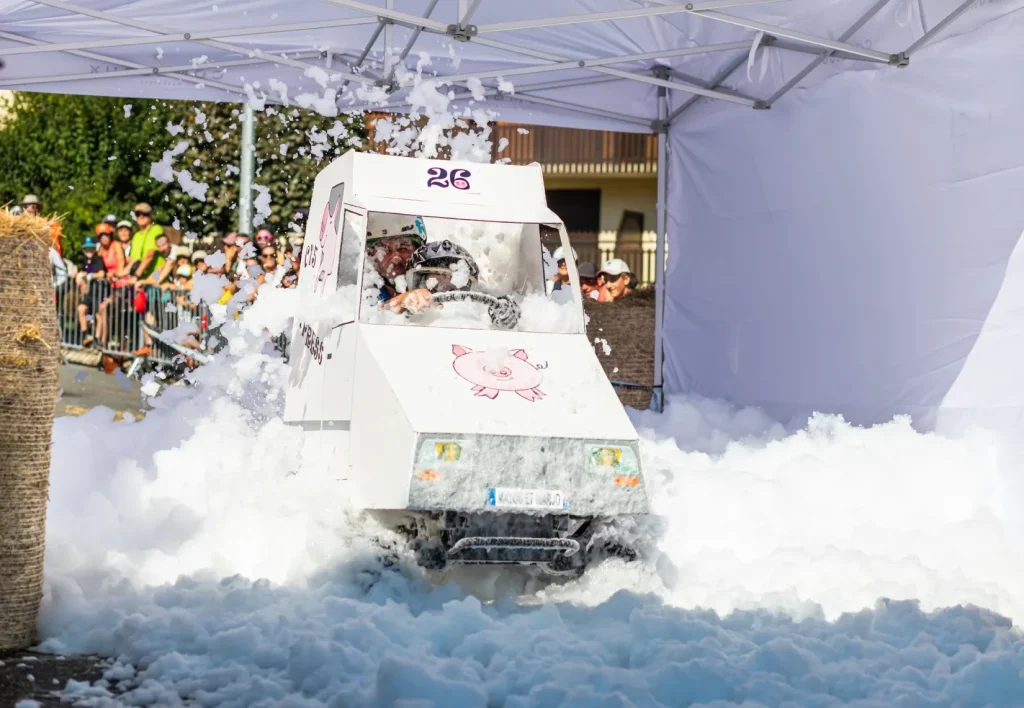 photo wolves of the steering wheel race soap boxes combloux 14