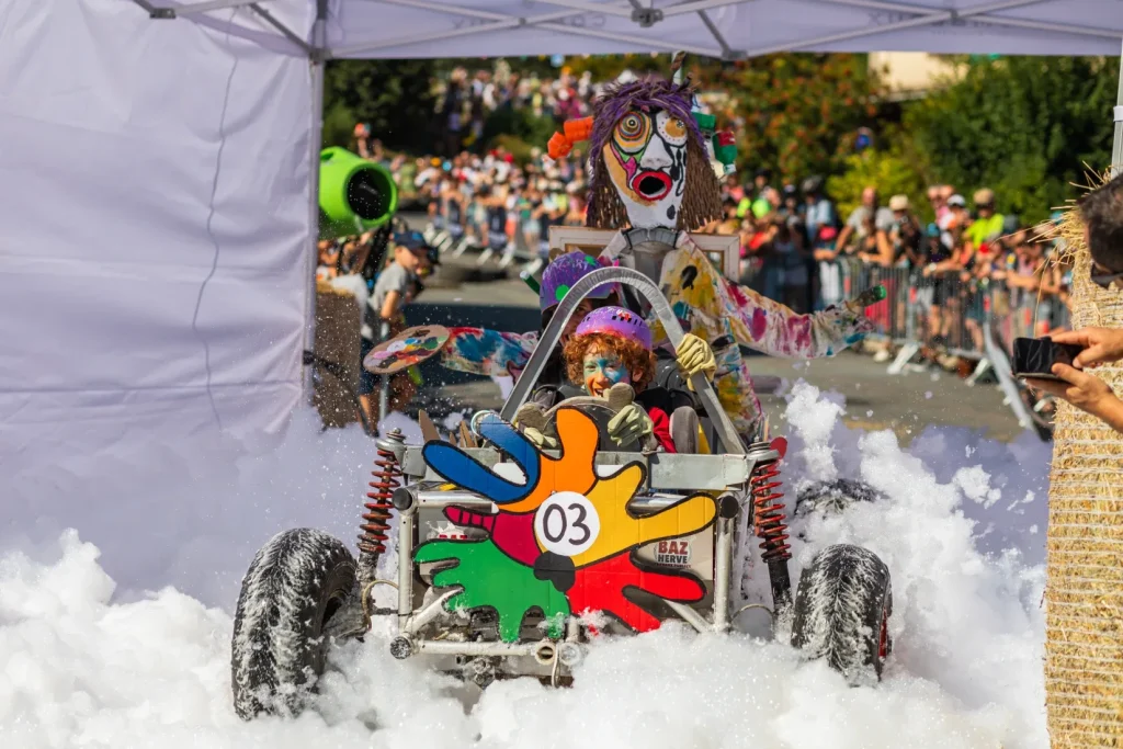 photo wolves of the steering wheel race soap boxes combloux 16