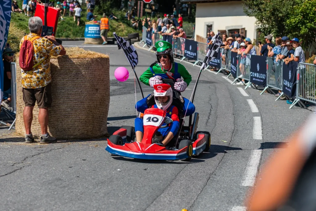 photo loups du volant course caisses savon combloux 24