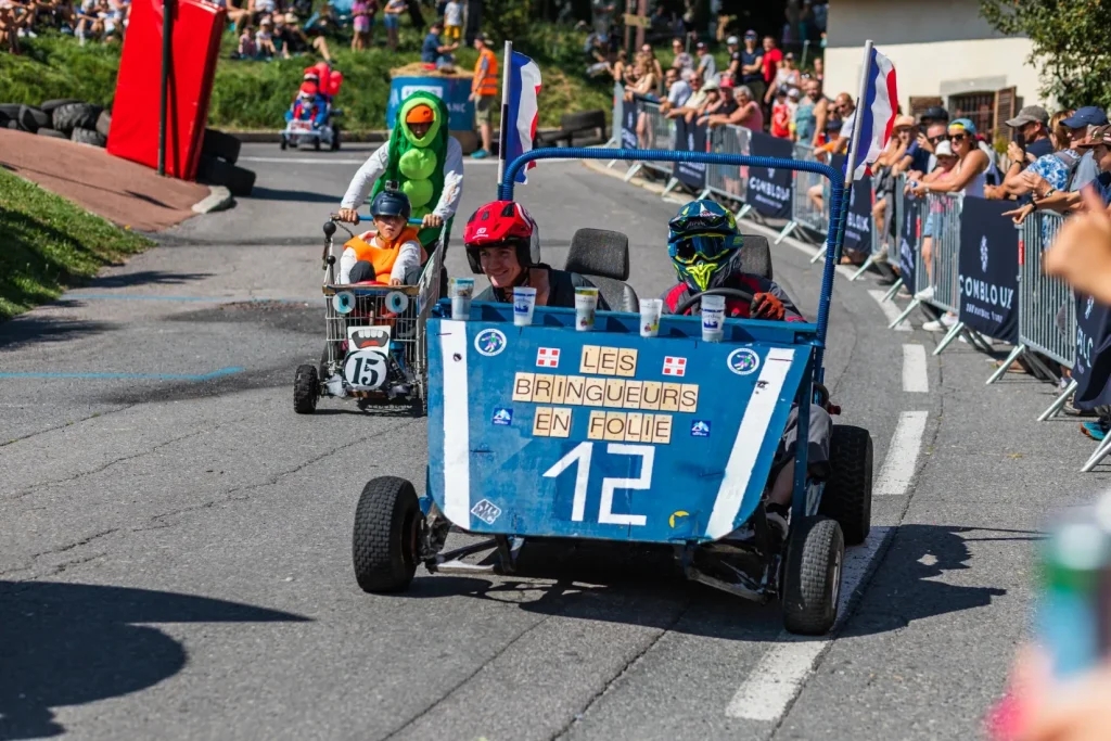 photo loups du volant course caisses savon combloux 26