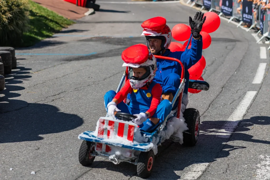 photo wolves of the steering wheel race soap boxes combloux 27