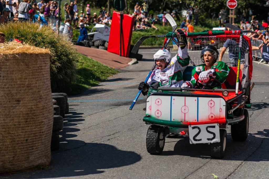 photo loups du volant course caisses savon combloux 29