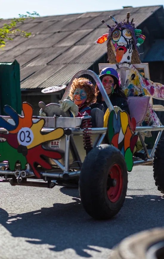 photo wolves of the steering wheel race soap boxes combloux 4