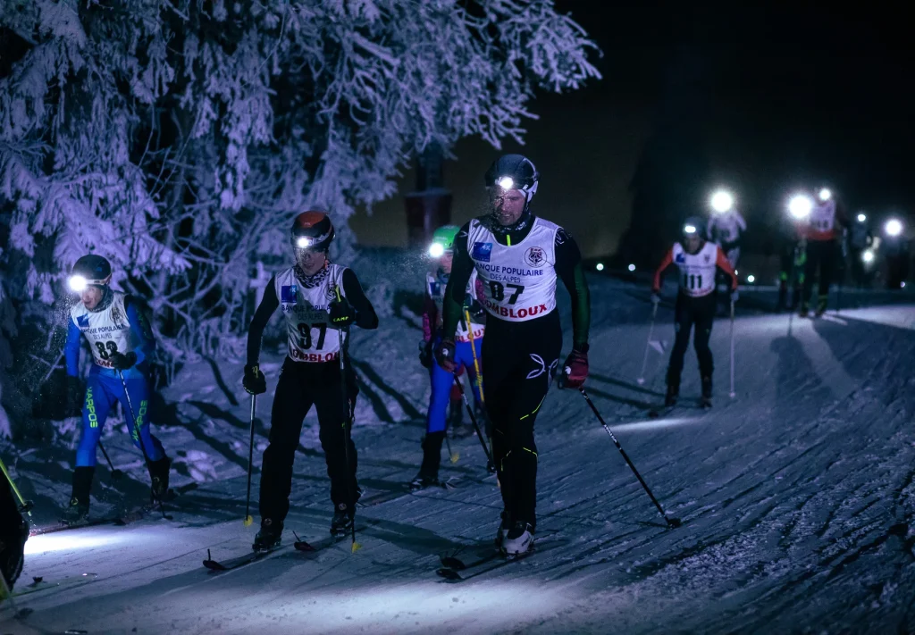 Crève Coeur 2024 - ski touring race in Combloux