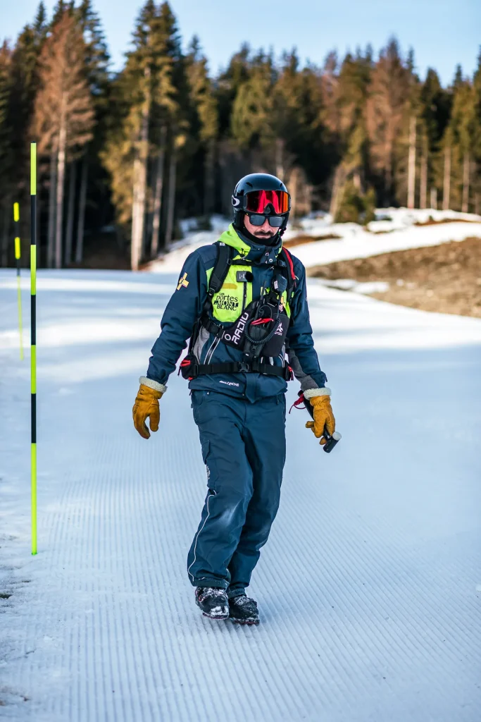 Portrait of a Combloux rescue tracker