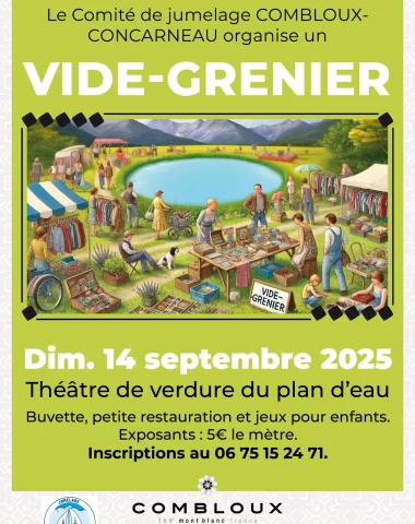 Vide-grenier Jumelage Combloux-Concarneau