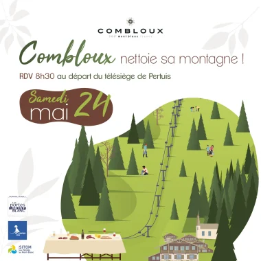 Combloux cleans its mountain