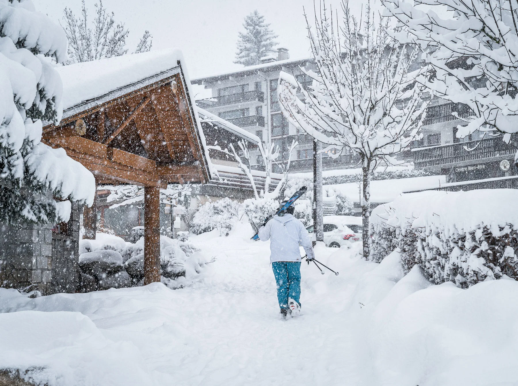 23-12-2024 – Combloux sous un manteau de neige féérique