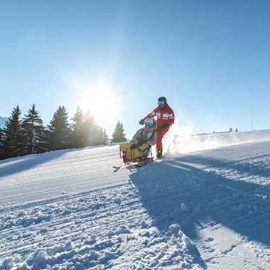 Ski tandem avec l'ESF sur les pistes de Combloux