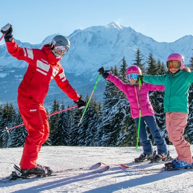 ESF and children instructor in Combloux