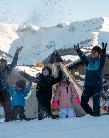 Combloux en famille