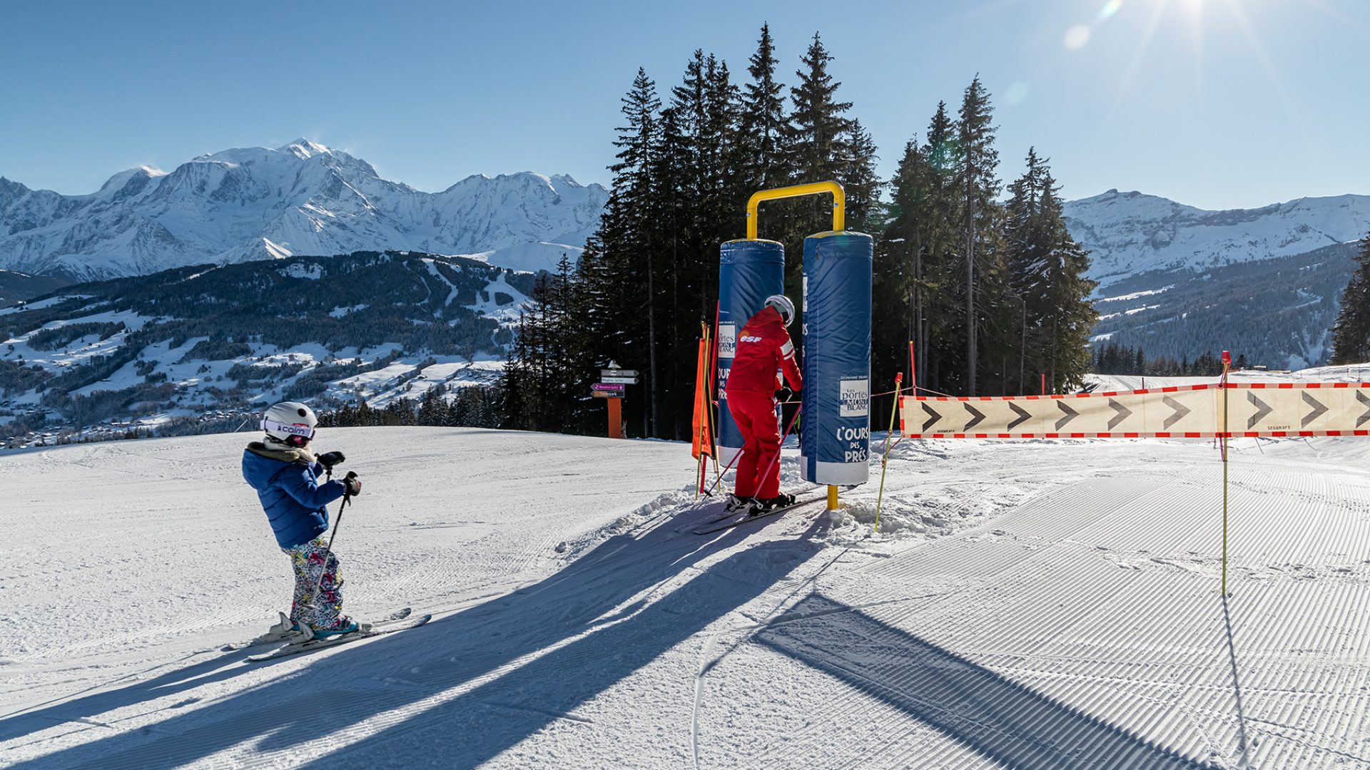 Zone ludique l'Ours des Prés Domaine skiable de Combloux