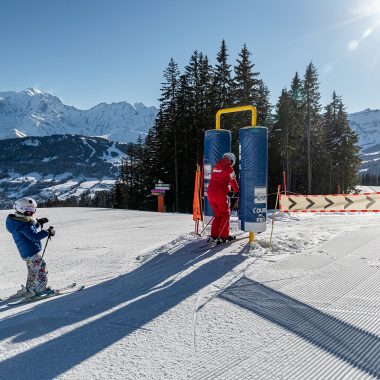 Zone ludique l'Ours des Prés Domaine skiable de Combloux