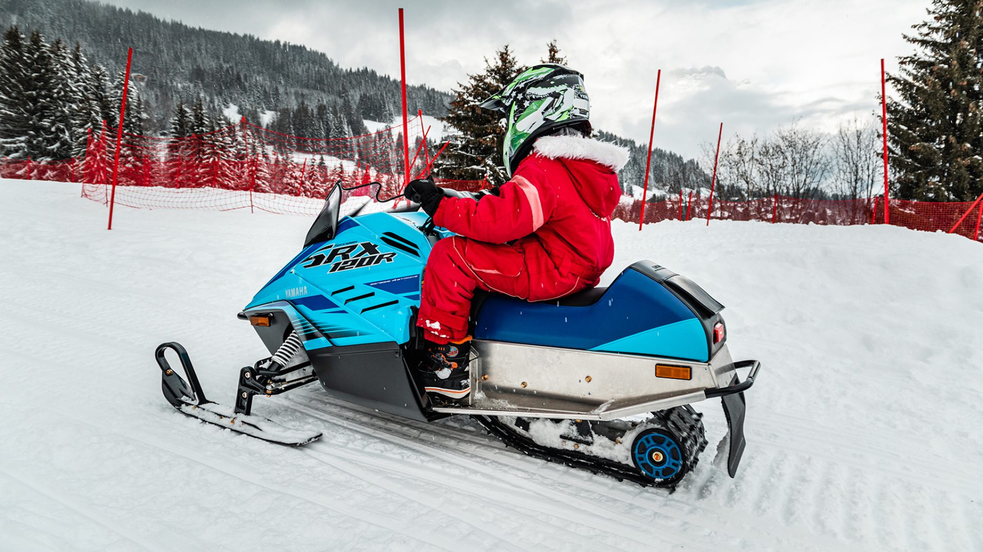 Electric snowmobile for children Combloux