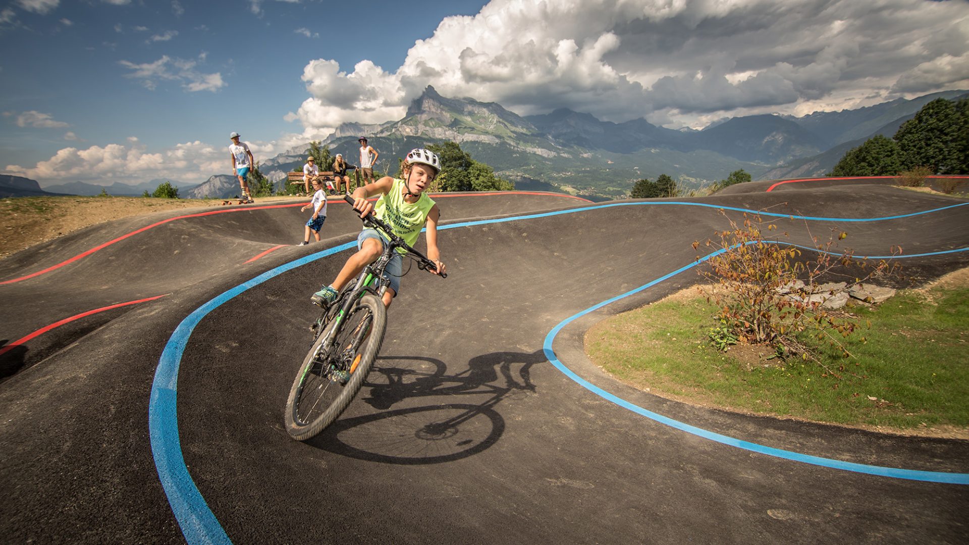 Pista de bomba Combloux