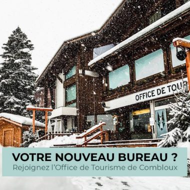 oficina de turismo combloux nieve nueva oficina
