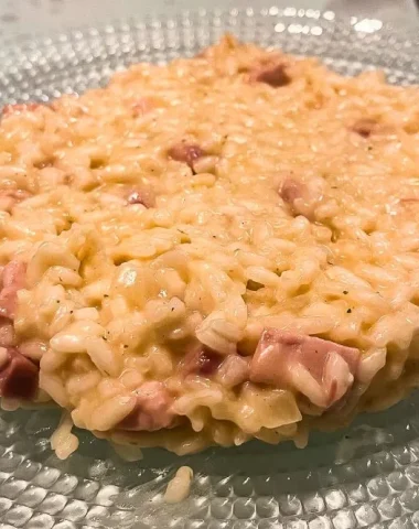 risotto raclette saboya foto plato