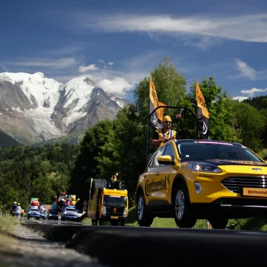 Photo Tour de France and Mont-Blanc