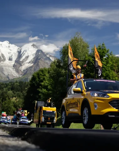 Photo Tour de France and Mont-Blanc