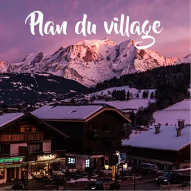 Couverture Plan du village Combloux