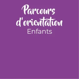Parcours d’orientation enfants
