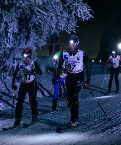 Crève Coeur 2024 - course de ski de randonnée à Combloux