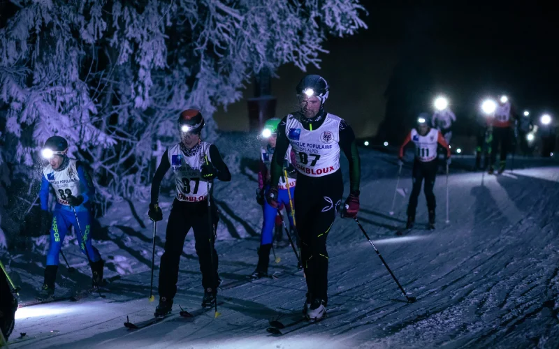Crève Coeur 2024 - course de ski de randonnée à Combloux