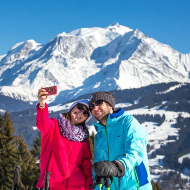 Mont-Blanc couple photo