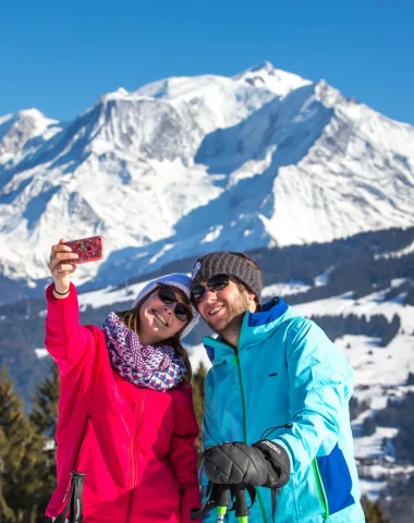 Mont-Blanc couple photo