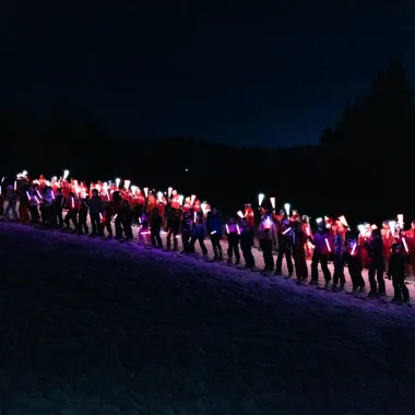 Descente aux flambeaux ESF