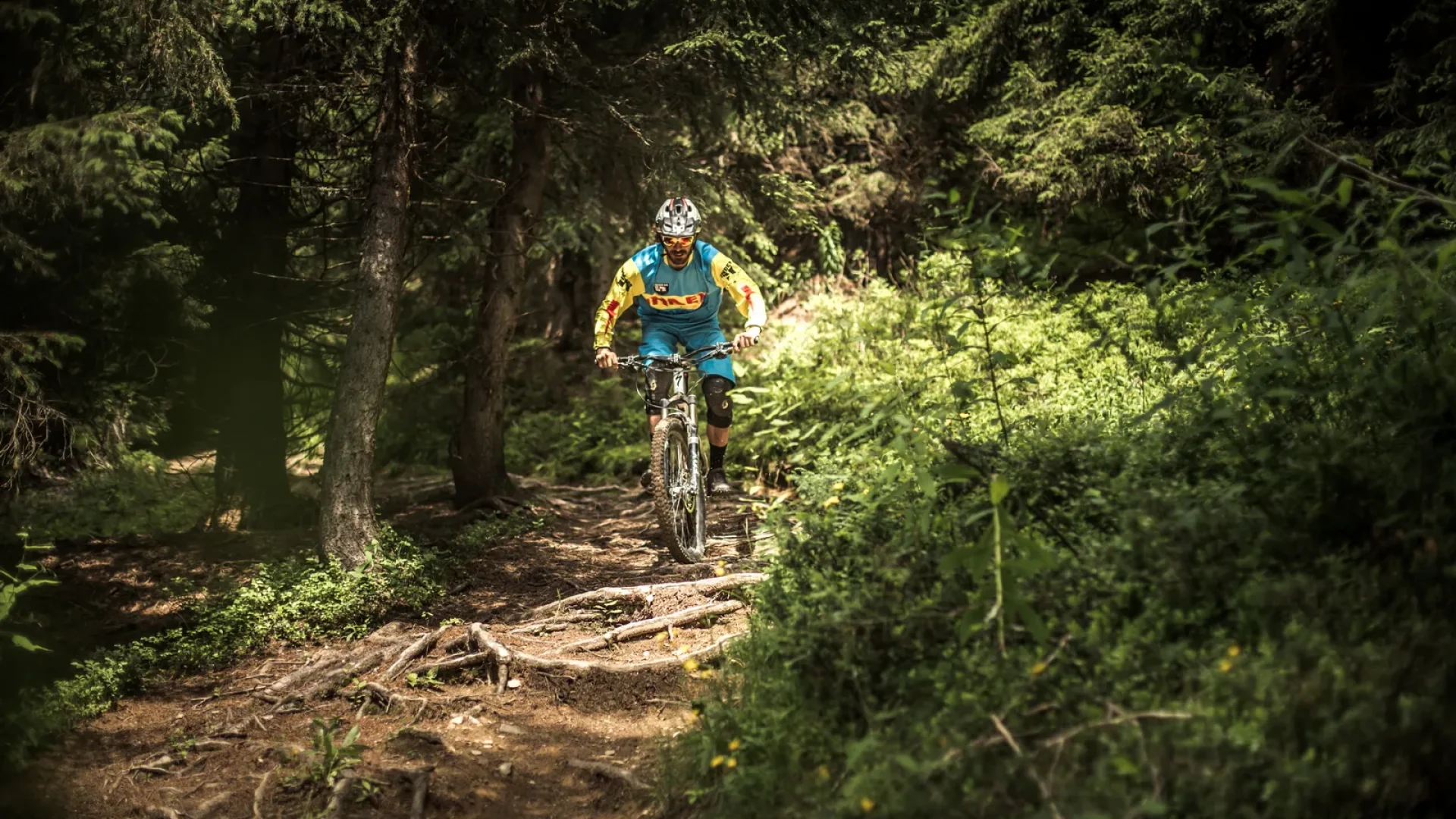 VTT descente homme
