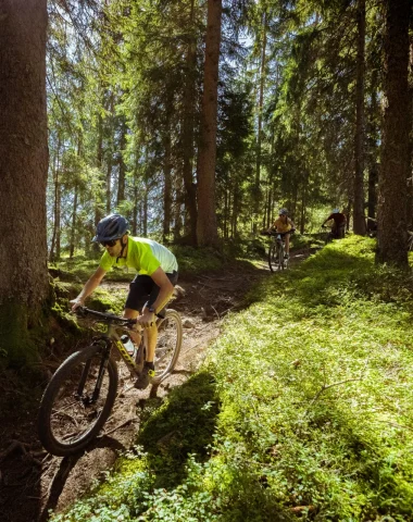 Les accompagnateurs VTT