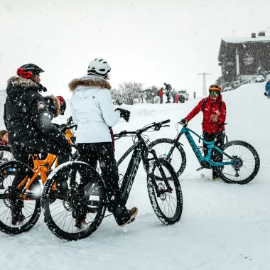 VTT sur neige