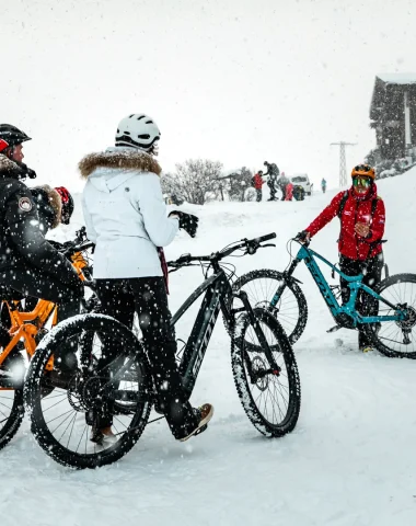 VTT sur neige