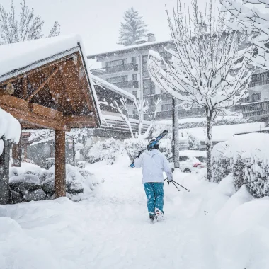 23-12-2024 – Combloux sous un manteau de neige féérique