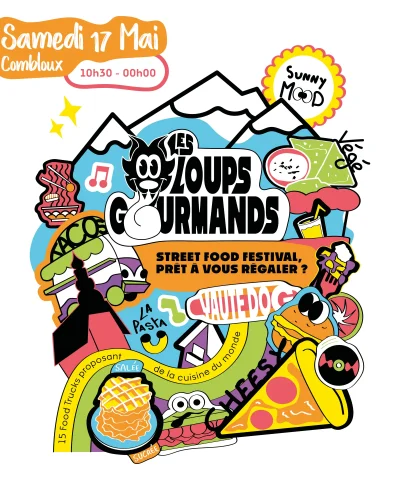 Les Loups Gourmands, un street food festival à Combloux