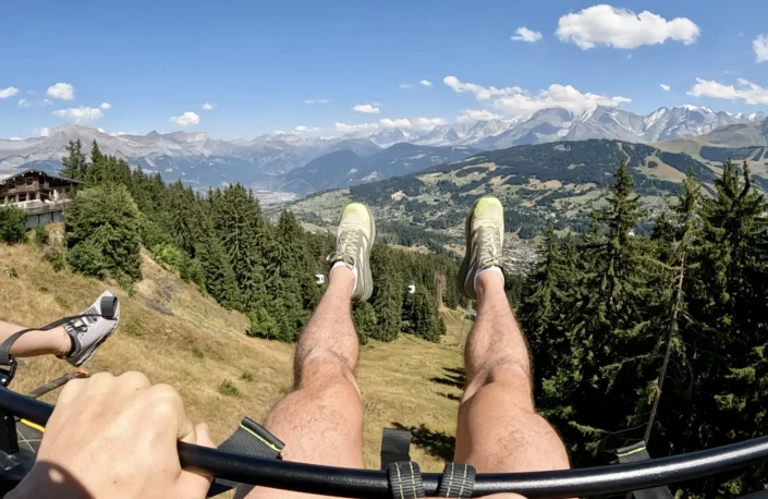 On a testé pour vous : la Giant Swing face au Mont-Blanc