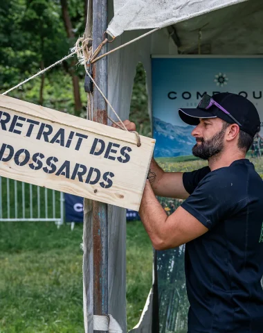 Retrait des dossards