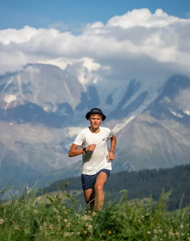 Baptiste Chassagne, 3rd in the French long trail championships